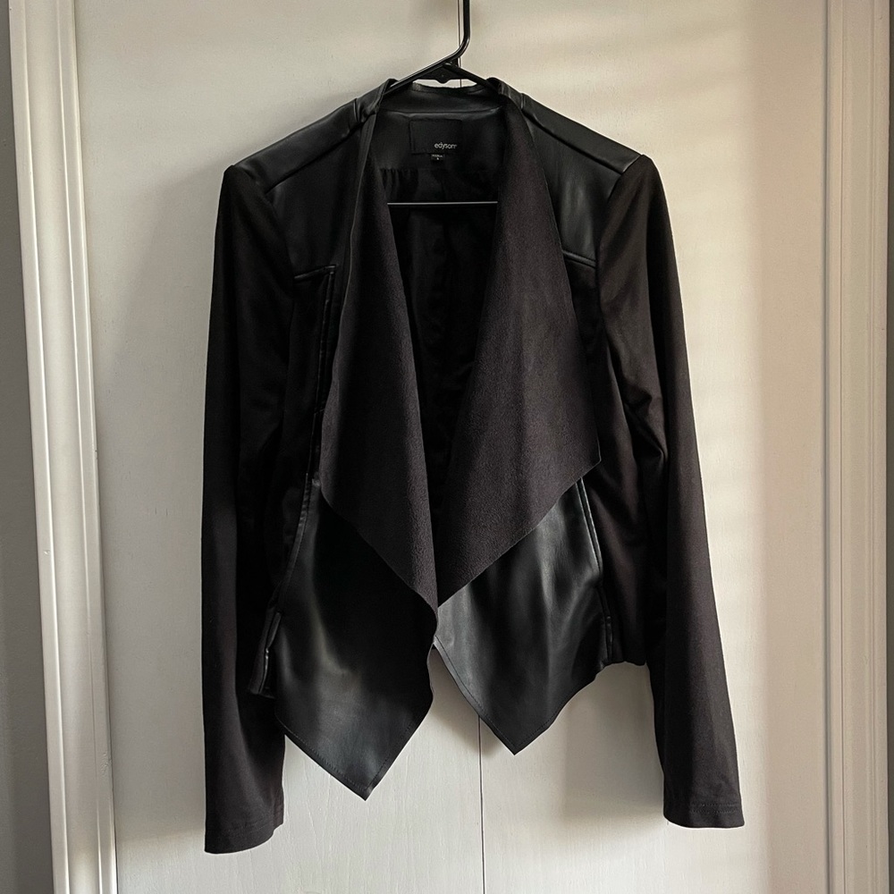 Edyson Faux Leather Jacket